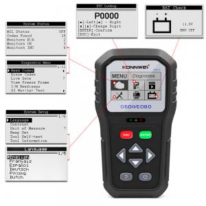 China Professional Computer Barcode Scanner Device O2 Oxygen Sensor KonnweI KW818 supplier