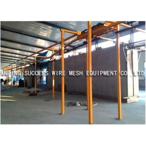 China Eco Friendly Wire Fence Making Machines , PVC Wire Coating Machine Various Colors supplier