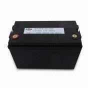 Batería de litio del LED, temperatura de -20 a 70°C, 12V voltaje, corriente 100Ah