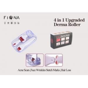 private label dermaroller 4 in 1 kit derma care facial derma roller micro needle face beauty care rejuvenate