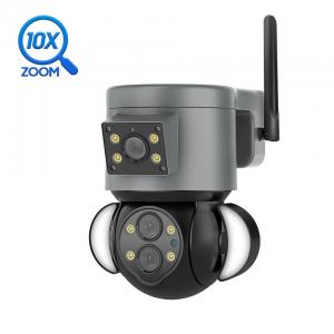 China Waterproof Outdoor PTZ Camera 4MP 10X Optical Zoom WiFi Two Way Audio supplier