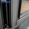 China Frameless 6063 T5 Aluminium Bifold Windows Laminated Glass wholesale