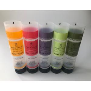 China PE Plastic Laminated Tube Hand Cream Body Lotion Empty Plastic Squeeze Tubes With Flip Cap supplier