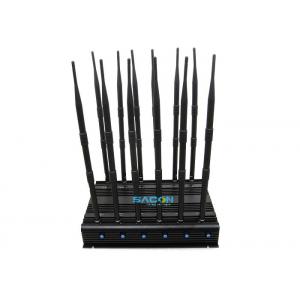 China 315MHz / 433MHz Mobile Phone Network Jammer 30 Watt With Good Cooling System supplier