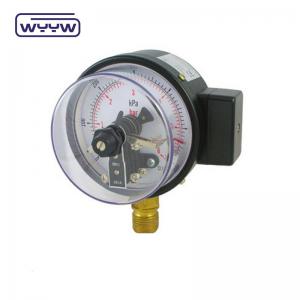 China general steel electronic pressure gauge bottom mount supplier