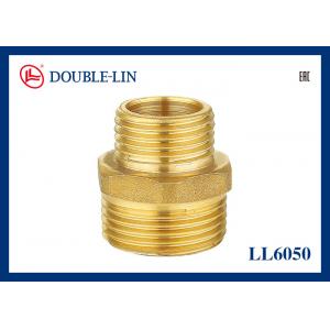 China BS 2779 1 x 7/8Male x Male Brass Reducing Nipple supplier