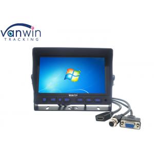 China Android VGA HDMI Input AV TFT Car Monitor For HD MDVR Video Display supplier