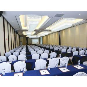 China Movable Partition Wall with STC Rating 42-56dB 6061-T6 Aluminum Frame and Q235 Steel Core for Office and Hotel wholesale