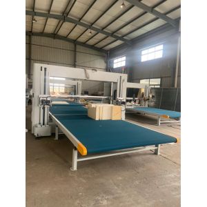 China High Precision Horizontal CNC Foam Cutting Machine 0-100m/Min Cutting Speed wholesale