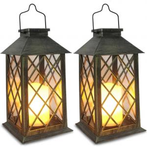 China 138COB 6hrs Charging Garden Hanging Lanterns Flameless Candle 3000LM supplier