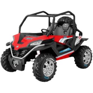 China Popular 12V UTV Ride On Car para Niños Control remoto Luz LED Dos asientos Rojo Azul Blanco supplier