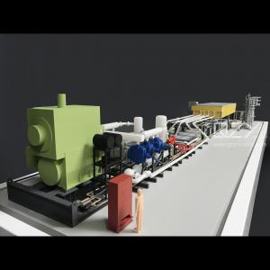 SGS ROHS Production Line Model Architecture Scale Model 1:30 Liquid Cooling And Recycling