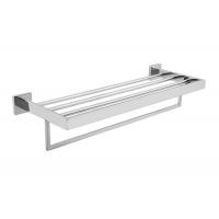 China Towel Shelf  Polished Bathroom Accessory Stainless Steel 304 Easy Installation on sale