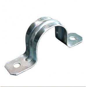 China Galvanized Steel IMC Conduit And Fittings 1 / 2 to 4 IMC Two Hole Strap Available supplier