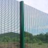 China 358 Safety Welded Mesh Fence , Welded Metal Fence Panels Powder Coated wholesale