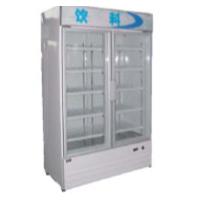 Beverage Display Cooler Commercial Refrigerator Freezer Two Doors