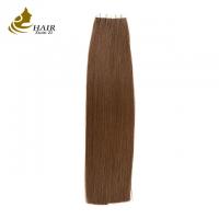 China Remy Tape In Hair Extension 100% Human Hair For Caucasian on sale