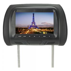 China Digital MP5 Headrest Video Monitors 7 Display Size Dual Video Input supplier