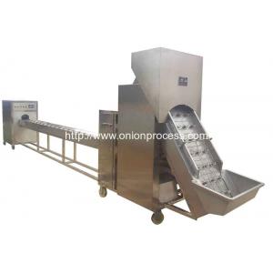 China Onion Peeling and Root Cutting Processing Line supplier