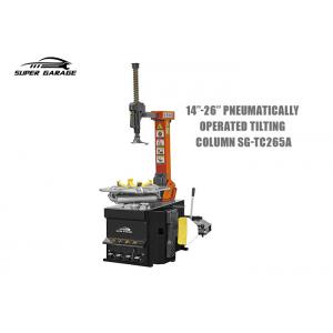 110V Wheels Tire Changing Machines 45" With Pneumatically Operated Tilting Column