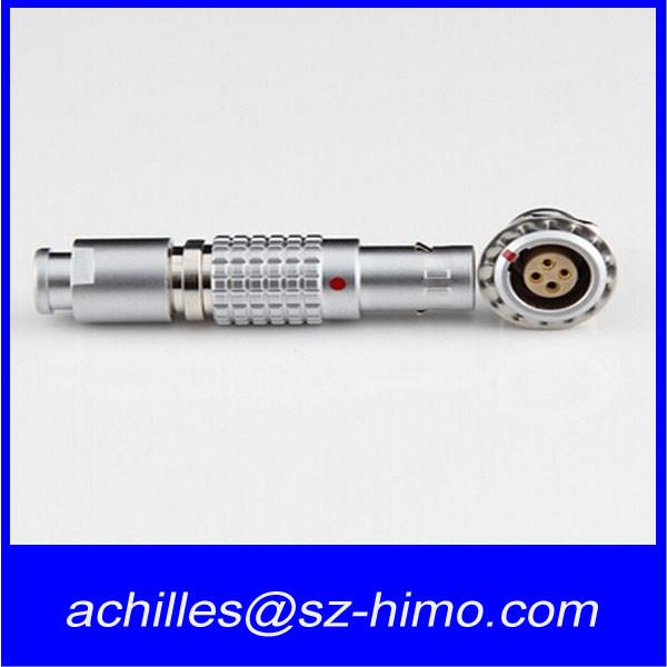 high performance FGG EGG 0B 304 4 pin lemo circular connector with Maus Probe