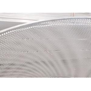 China W1200mm L2400mm Architectural Perforated Metal Panels Micro Hole supplier