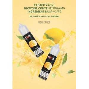 30pg 30ml E Cigarette Vaping Liquid Lemon Flavor Customization