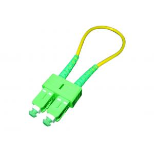 SC UPC APC Fiber Loopback for network components testing , customized