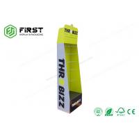 China Custom Printed Logo Folding Pop Up Cardboard Display , Cardboard Display Stands With Hook on sale