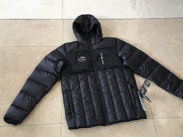 Light Waterproof Heavy Down Jacket Men's 90 / 10 White Duck Down 800 Filling