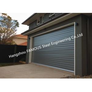 Full Height Motorized Rolling Shutter Industrial Garage Doors Steel Lifting Door For Private Parking