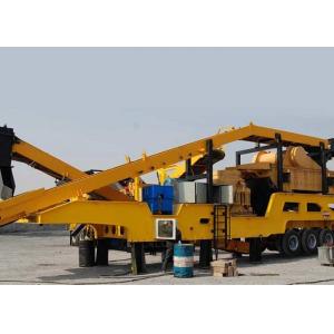 China 210 TPH Mobile Crusher Plant Portable Cone Crusher With Diesel Generator supplier