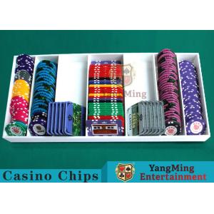 Texas Poker Table Chip Case Traditional Plastic Chip Tray With Environmentally Friendly Organic Material