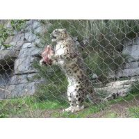 China SS 304 Wire Rope Mesh For Lion Enclosure Mesh on sale