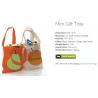 promotional bag nylon foldable shopping bag biodegradable shopping bag