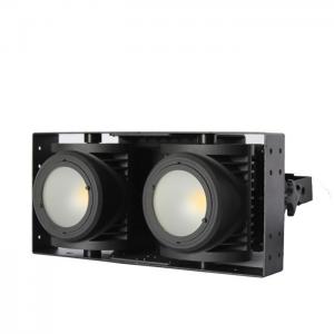 China 2x100W Outdoor Led Blinder Light White / Warm Color One by One Joint and Matching led Blinder Audience Light supplier