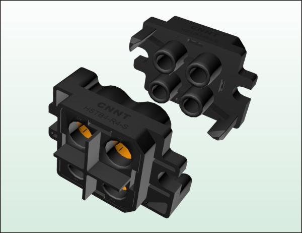150A 1000V Connection Blocks Electrical PBT / UL94-V0 Operate With Jack And Screw