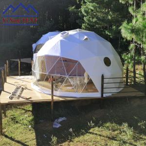 Custom Geodesic Dome Greenhouse Tent Outdoor Fireproof Steel Frame