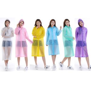 CE / ISO9001 Approved Plastic Rain Poncho , Disposable Waterproof Lab Coat