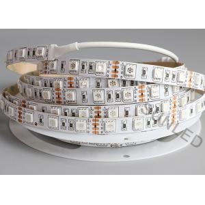 Cold White 12v Waterproof LED Light Strips RGB SMD5050 3 Years Warranty