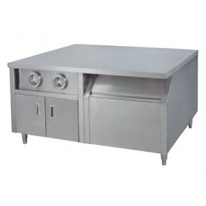 Center Island For Commercial Kitchen Fast Food Equipment Bar Workbench