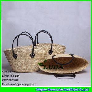 LUDA hot new products for 2016 fashion female wheat straw bag