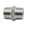 Stainless Steel Screwed Pipe Fittings 150lb Male Hex Nipple Threaded Connection