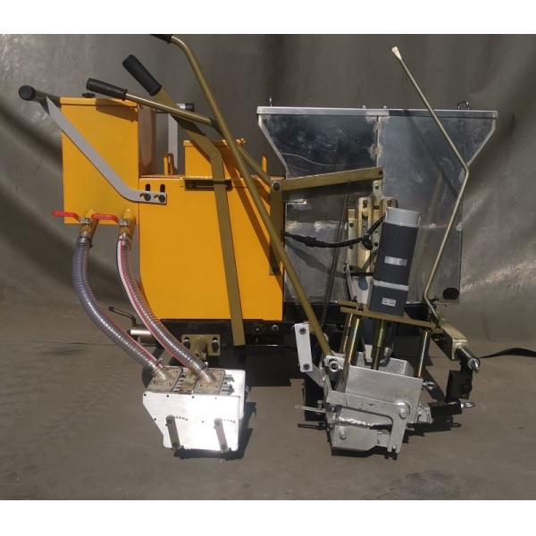 Two Components Road Line Striping Marking Machine Scraping Version