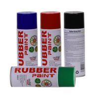 China Aerosol Rubber Spray Paint / Plastic Dip Spray Fast Drying Anti -  Corrosion on sale
