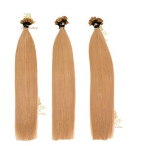 50.00cm * 8.00cm * 3.00cm Package Size Double Drawn Virgin Flat Tip Hair Extension