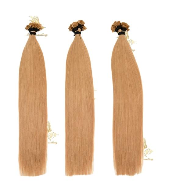 50.00cm * 8.00cm * 3.00cm Tamaño del paquete doble dibujado virgen punta plana extensión del cabello