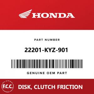 FCC Clutch Friction Disc Plate Paper For Honda Supra X 125 Blade 125 Fi Dash 125 Fi