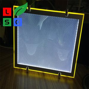 China Cool White 8000K SMD2835 LED Crystal Light Box Display Store Display Sign supplier