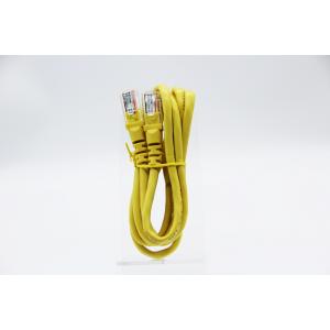 Customized Cat5E Ethernet Patch Cable CCS Conductor 24 AWG Wire Gauge Gold Plated Connectors Bulk Packaging